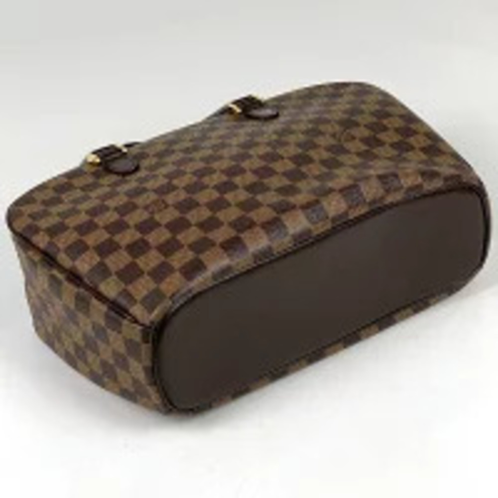 Louis Vuitton Damier Salia Handbag Brown Horizontal Brown